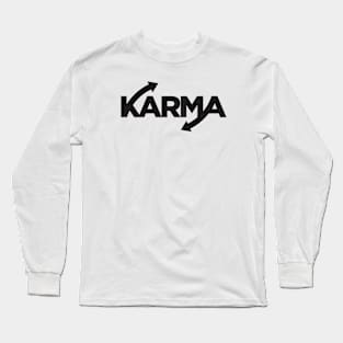 Karma Reverse Long Sleeve T-Shirt